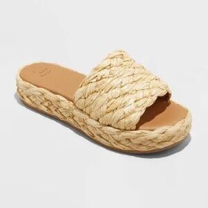 A New Day Casey Flatform Slide Sandals